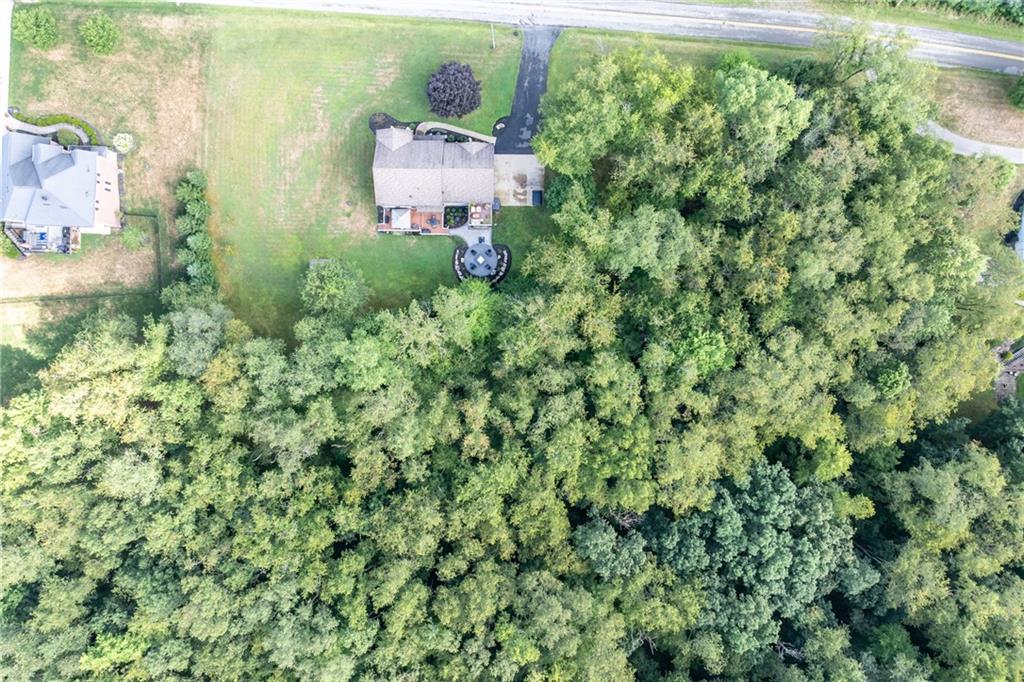 158 Hammond Road Mars, PA 16046 - Photo 47 of 49 an aerial view of residential house with outdoor space and trees all around