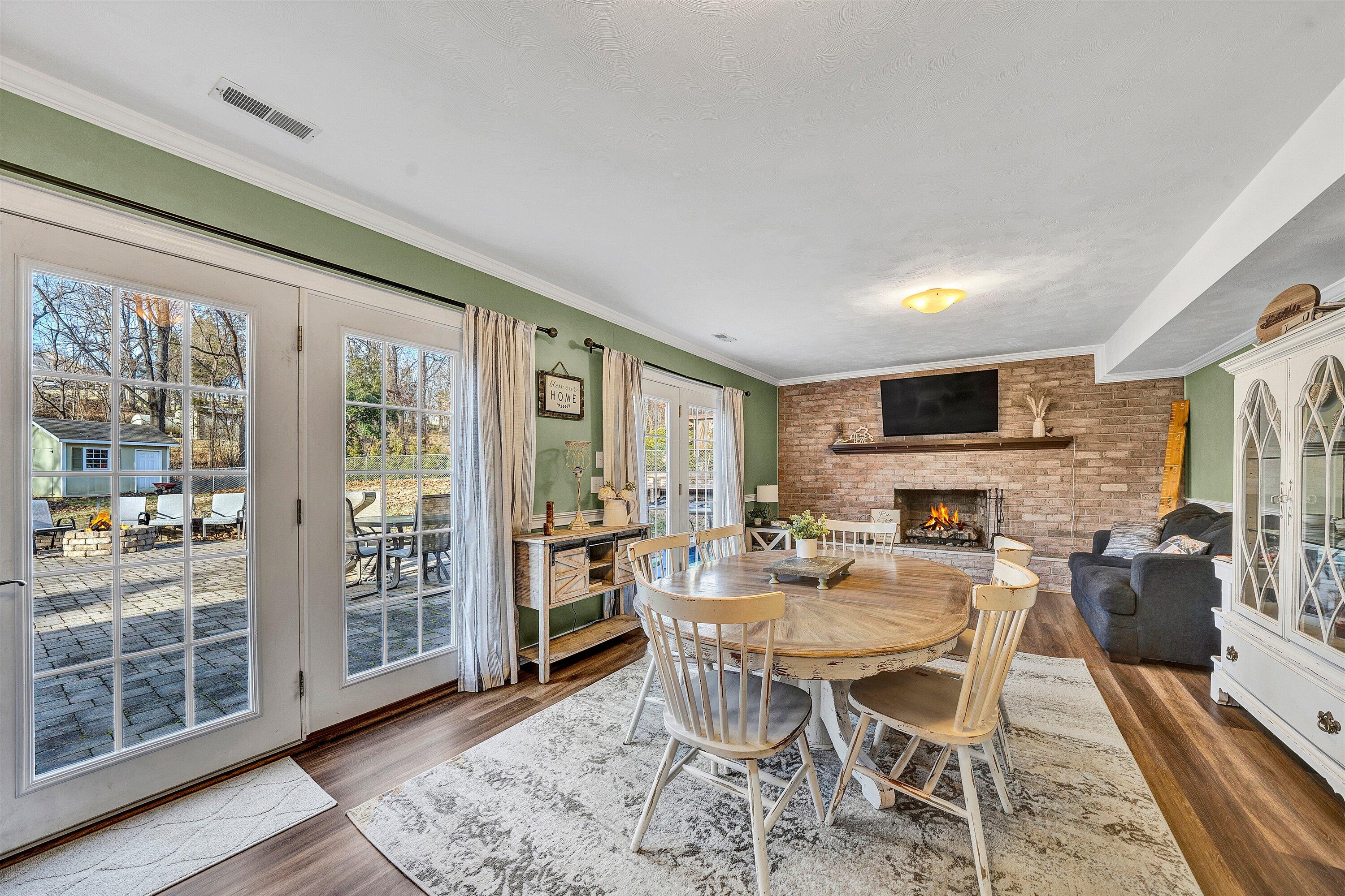 25 Charmwood Drive Blue Ridge, VA 24064 - Photo 13 of 35 a view of a dining room with furniture window and wooden floor