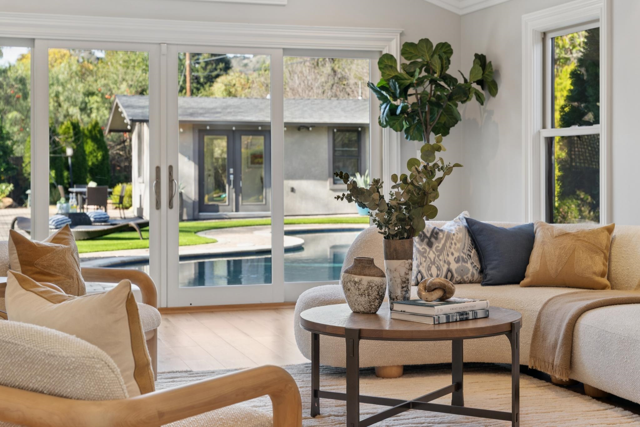 3957 Rancho Road Lafayette, CA 94549 - Photo 5 of 60 Sunroom featuring french doors