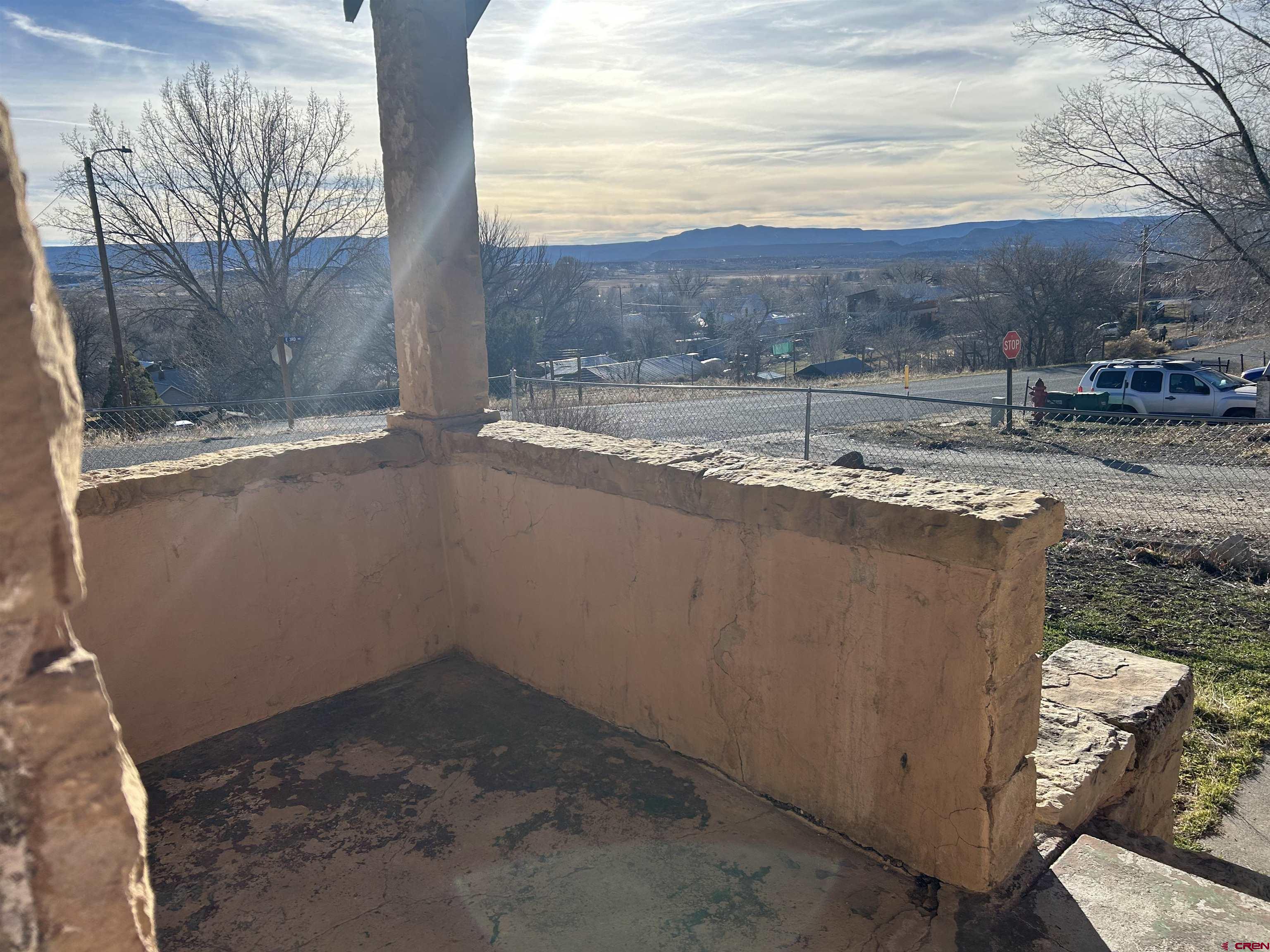 281 Fox Street Nucla, CO 81424 - Photo 4 of 21 a view of a backyard with wooden fence