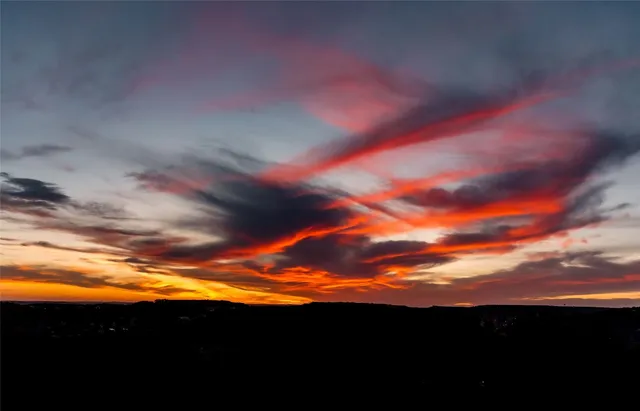 a bird view of a house