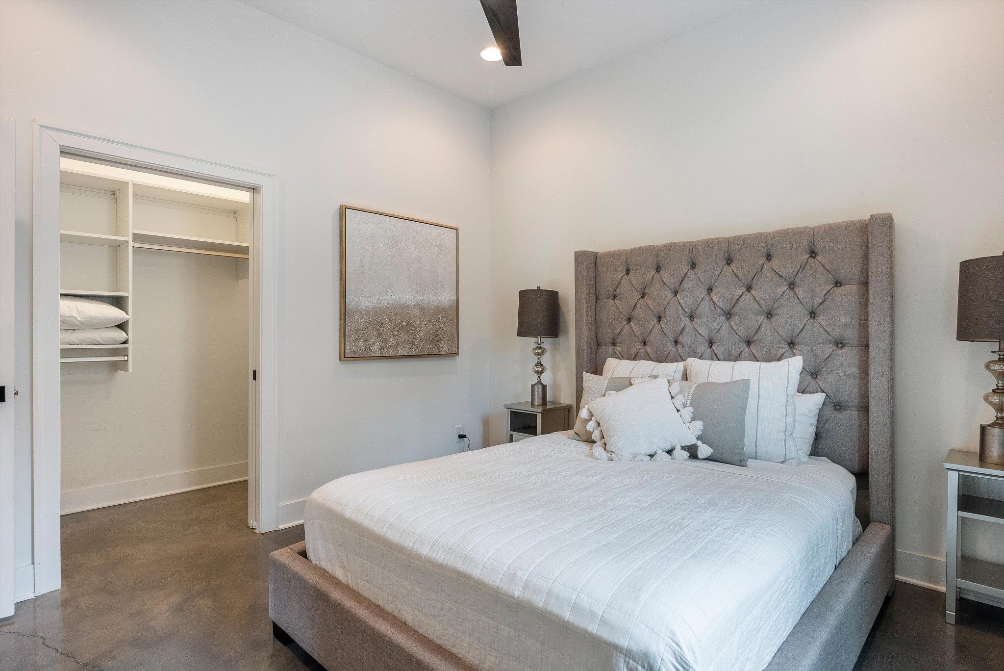 906 North Maple Street Murfreesboro, TN 37130 - Photo 27 of 39 a bedroom with a bed and a painting on the wall