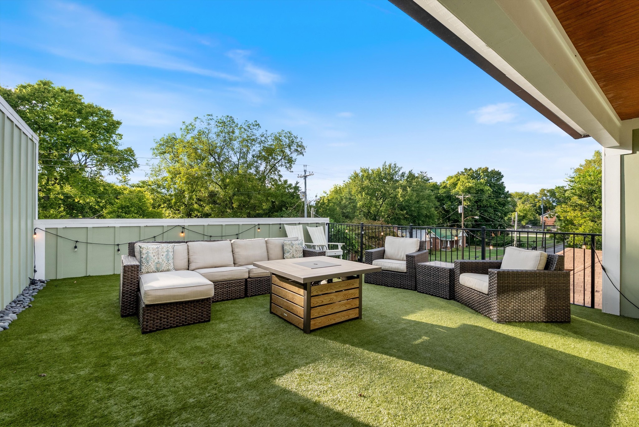 906 North Maple Street Murfreesboro, TN 37130 - Photo 39 of 39 a roof deck with couches and potted plants