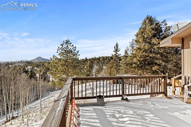 371 Rangeview Road Divide, CO 80814 - Photo 32 of 34 Crystal Peak Mountain Views