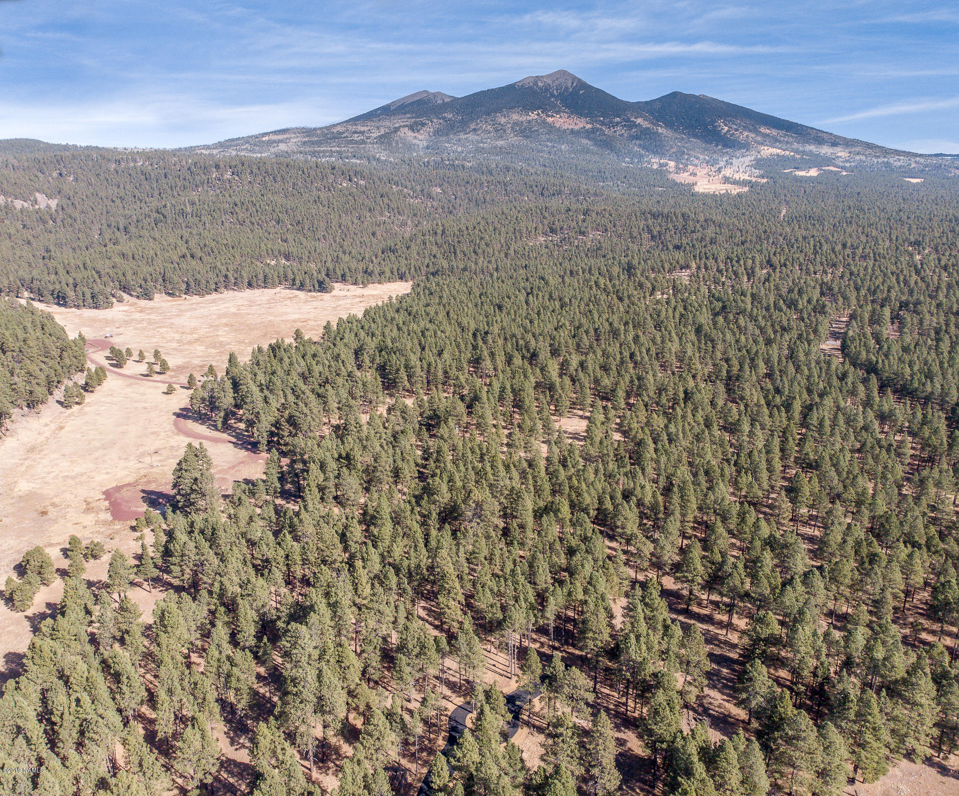 9350 North Snow Bowl Ranch Road Flagstaff, AZ 86001 - Photo 14 of 42 Peak view and plot