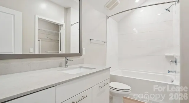 a bathroom with a sink a toilet and a bathtub