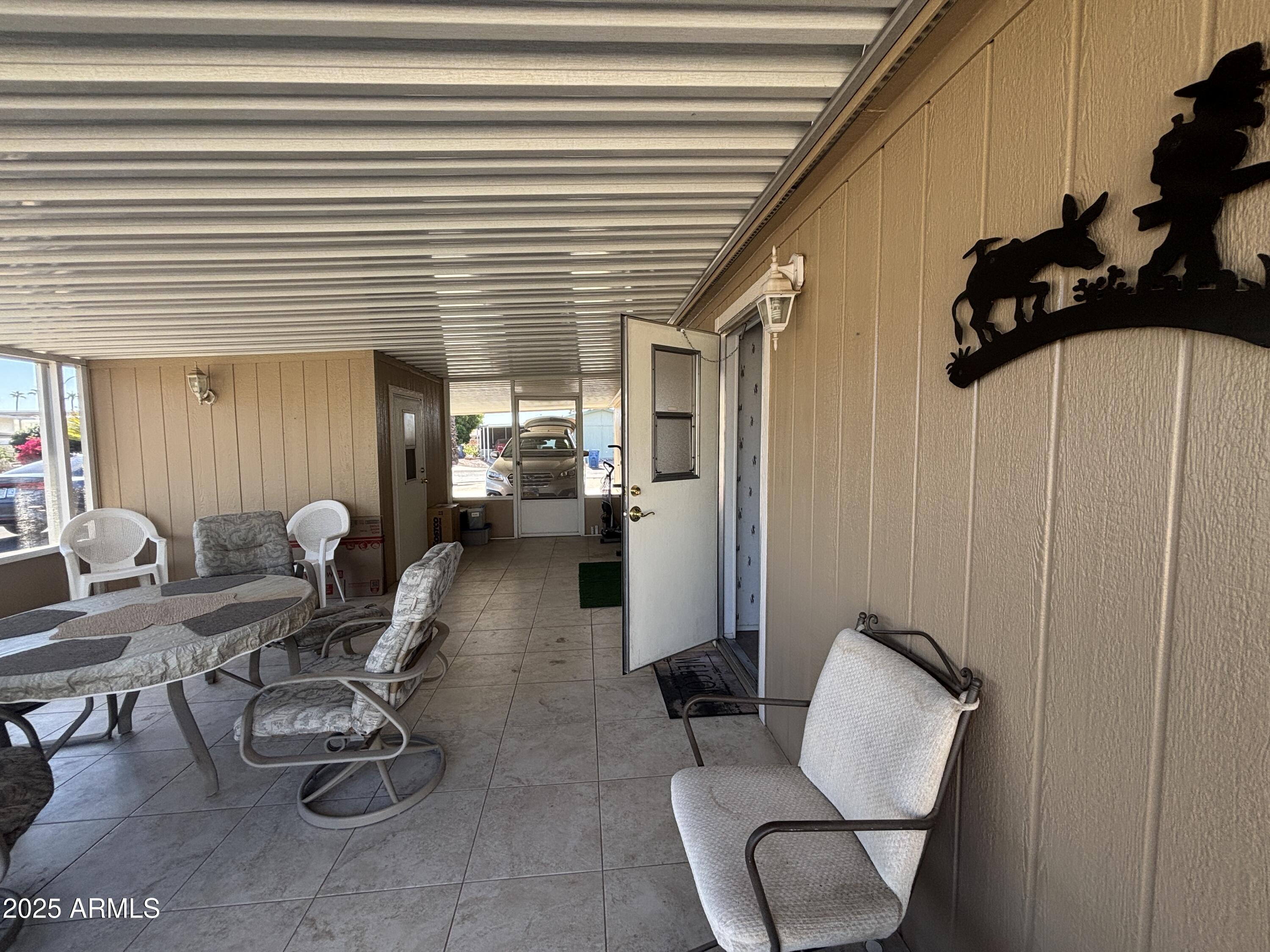 3355 South Cortez Road, Unit 28 Apache Junction, AZ 85119 - Photo 22 of 24 Back Entrance to Patio