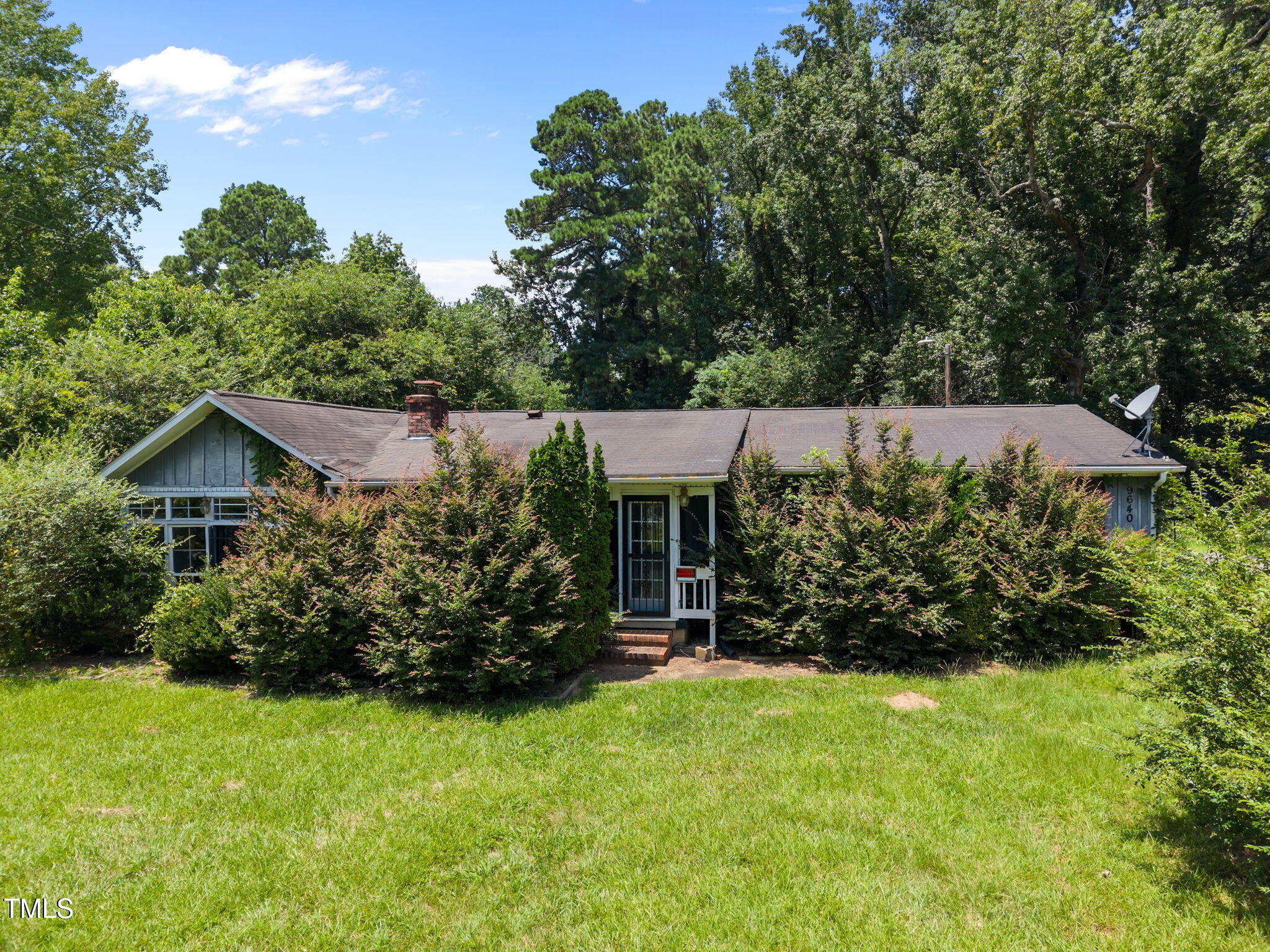 9640 Holly Springs Road Apex, NC 27539 - Photo 21 of 23 an aerial view of a house
