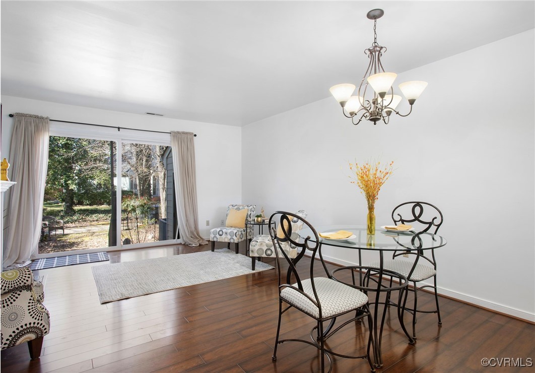 9616 Tree Line Terrace Chesterfield, VA 23832 - Photo 12 of 25 Dining area is open to the living room. Perfect fo
