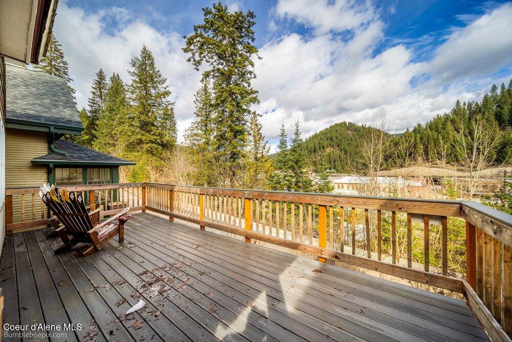 620 Pearl Street Wallace, ID 83873 - Photo 3 of 29 Deck Views