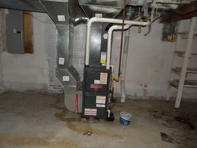 a room with gym equipment