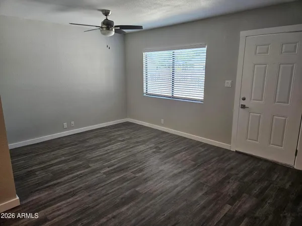 wooden floor in an empty room
