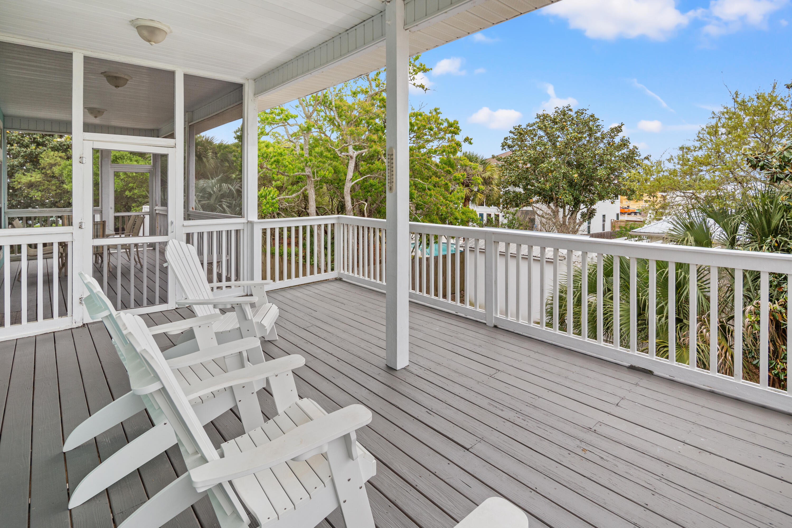 2305 South Co Highway 83 Santa Rosa Beach, FL 32459 - Photo 8 of 36 a view of a deck with chairs
