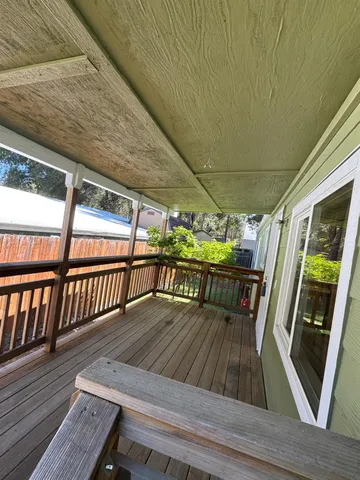 a view of outdoor space with seating