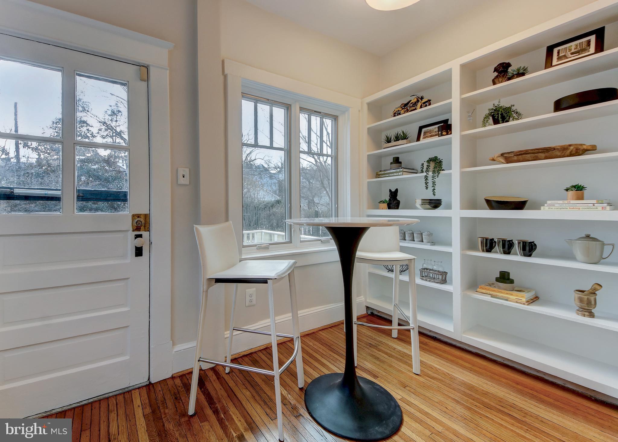 3414 Rodman Street Northwest Washington, DC 20008 - Photo 13 of 64 Built in shelves for additional storage or decor