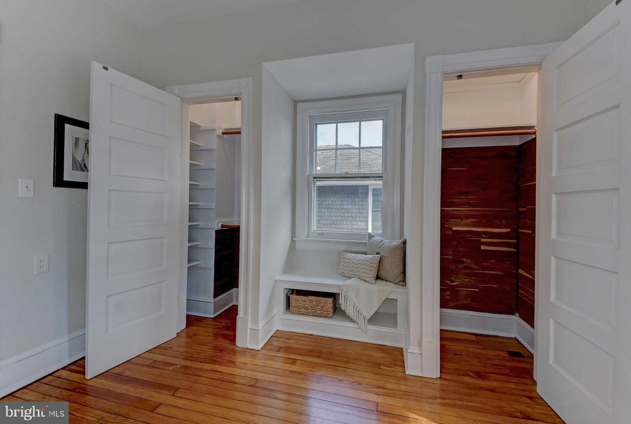 3414 Rodman Street Northwest Washington, DC 20008 - Photo 18 of 64 Cedar closet and custom storage. Built in bench