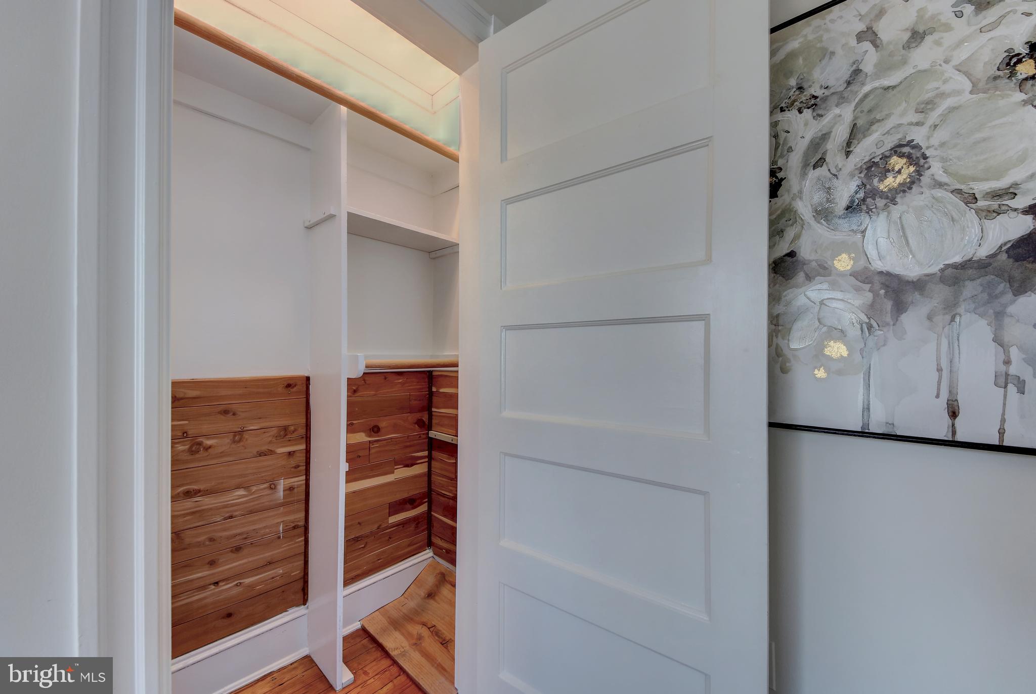 3414 Rodman Street Northwest Washington, DC 20008 - Photo 21 of 64 Cedar closet in second bedroom