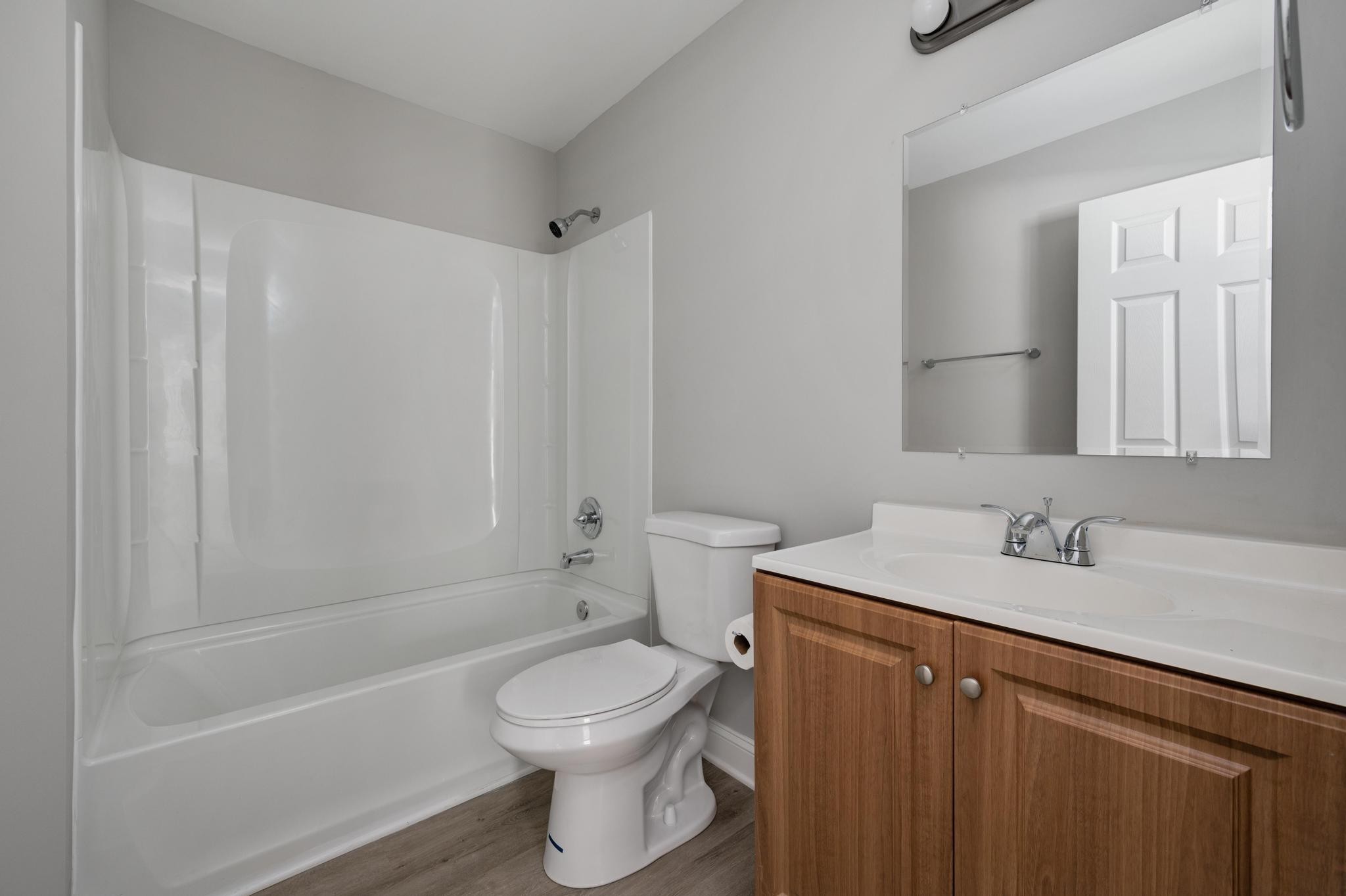 1024 Richard Street Springfield, TN 37172 - Photo 15 of 16 a bathroom with a sink a toilet and shower