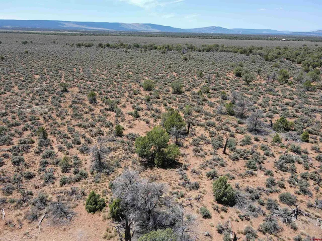 a view of city and mountain
