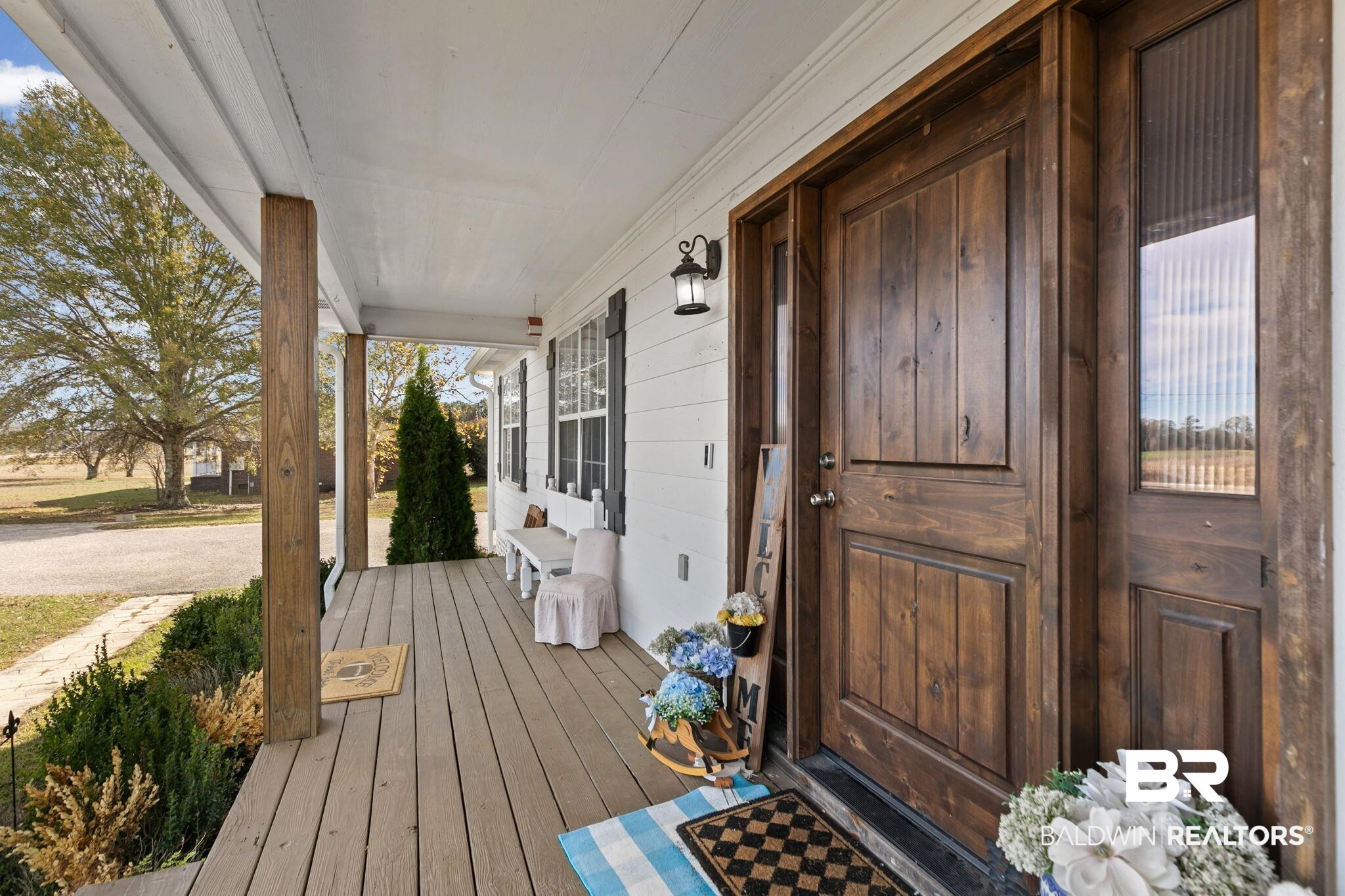 3842 Experiment Farm Road Monroeville, AL 36460 - Photo 8 of 59 View of wooden porch