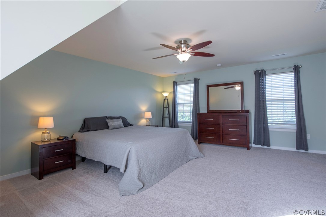 552 Waltons Store Road Louisa, VA 23093 - Photo 34 of 50 a spacious bedroom with a bed and a tv
