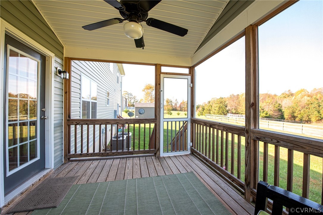 552 Waltons Store Road Louisa, VA 23093 - Photo 49 of 50 a view of a balcony with wooden floor