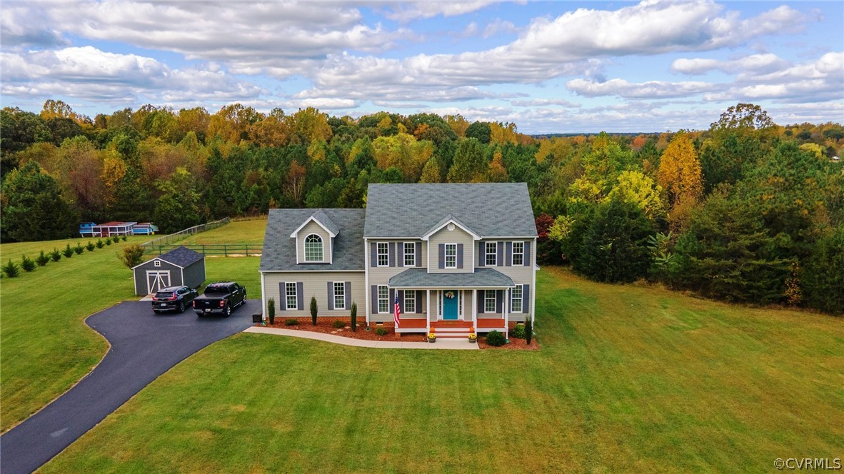 552 Waltons Store Road Louisa, VA 23093 - Photo 6 of 50 a front view of house with yard and green space