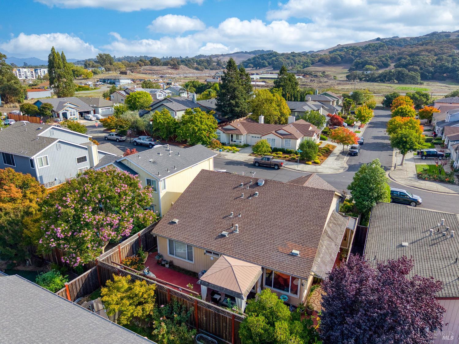 2545 Thistle Creek Street Santa Rosa, CA 95404 - Photo 53 of 59 an aerial view of multiple house