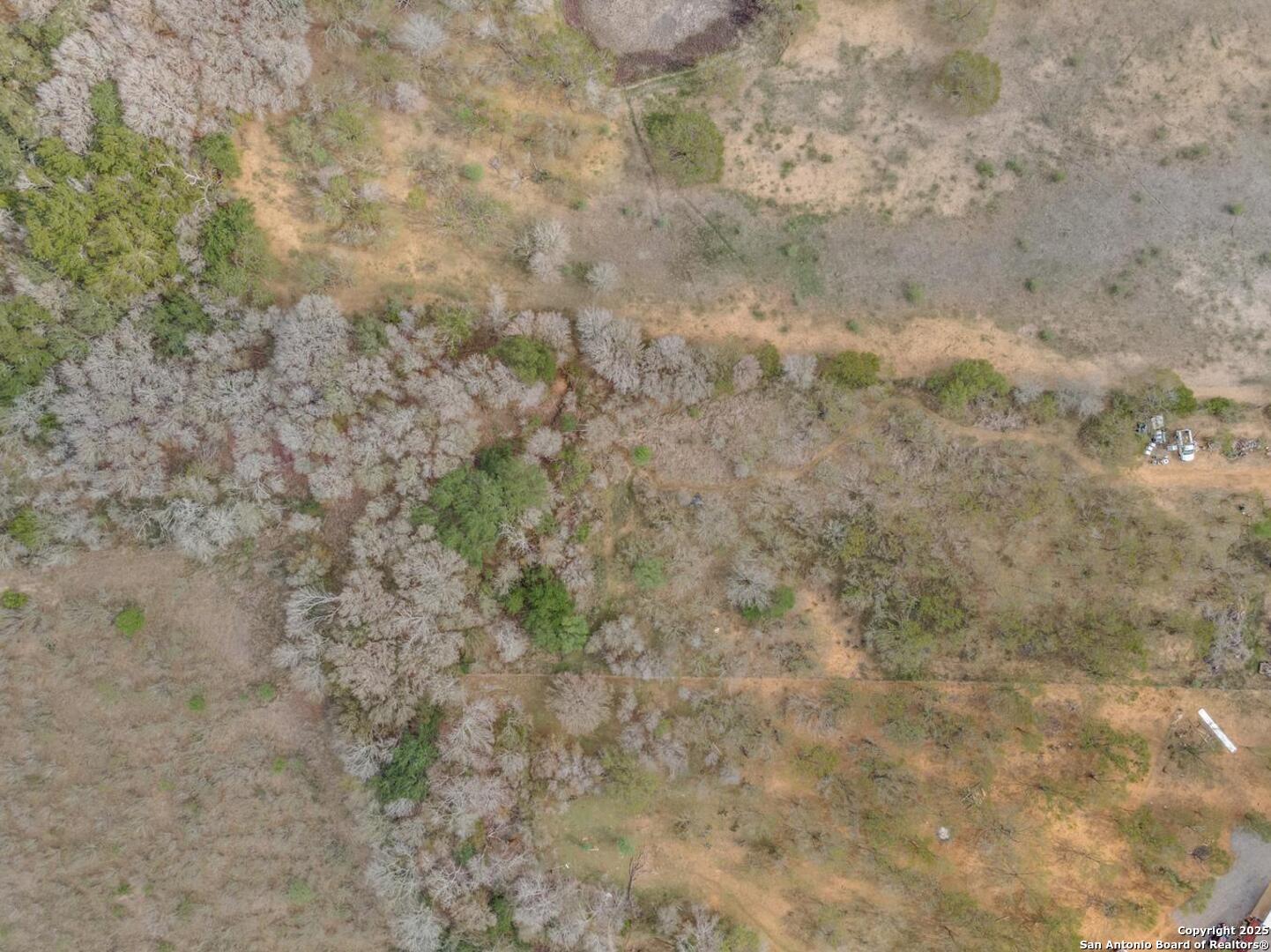 13993 Jarratt Road Atascosa, TX 78002 - Photo 4 of 8 a view of a dry yard with green space