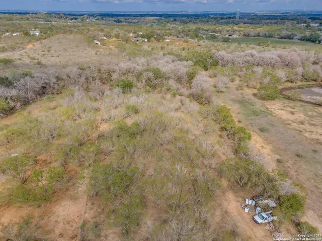 a view of a dry yard