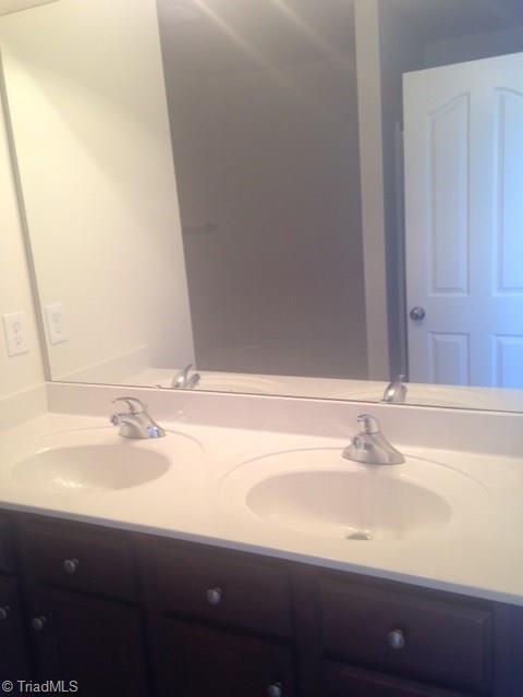 1639 Weatherend Drive Rural Hall, NC 27045 - Photo 12 of 21 Master Bath. This picture is not of the actual home but is of the same plan. It is to demonstrate spacing and size only. Colors and options may vary from actual home which is under construction.