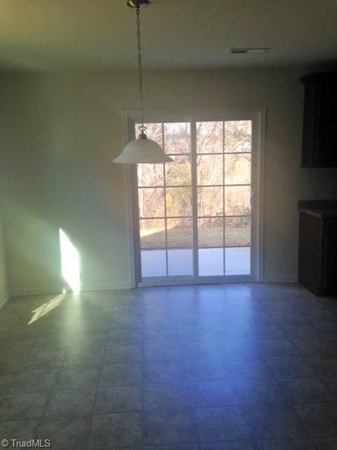 Breakfast Nook.  This picture is not of the actual home but is of the same plan. It is to demonstrate spacing and size only. Colors and options may vary from actual home which is under construction.