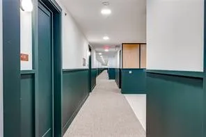 a view of a closet area