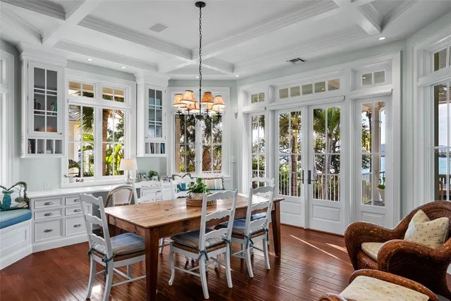 a outdoor space with furniture