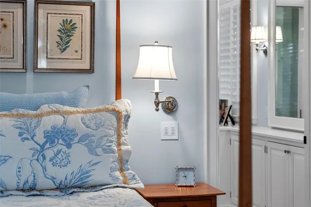 a view of a chairs and table in a patio