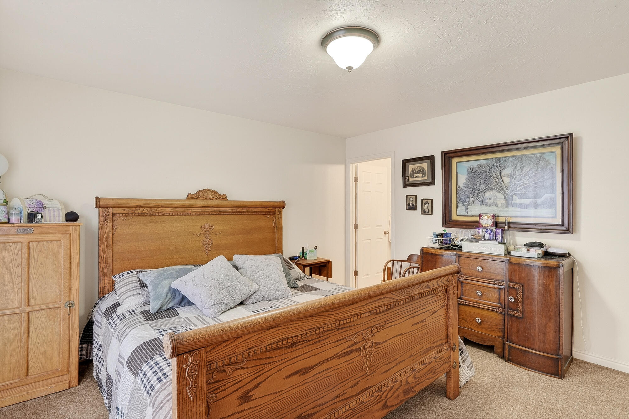577-593 East Nichols Canyon Road, Unit 577579 & 591593 RV GARAGE Cedar City, UT 84721 - Photo 20 of 102 Bedroom 1 features an ensuite bath.