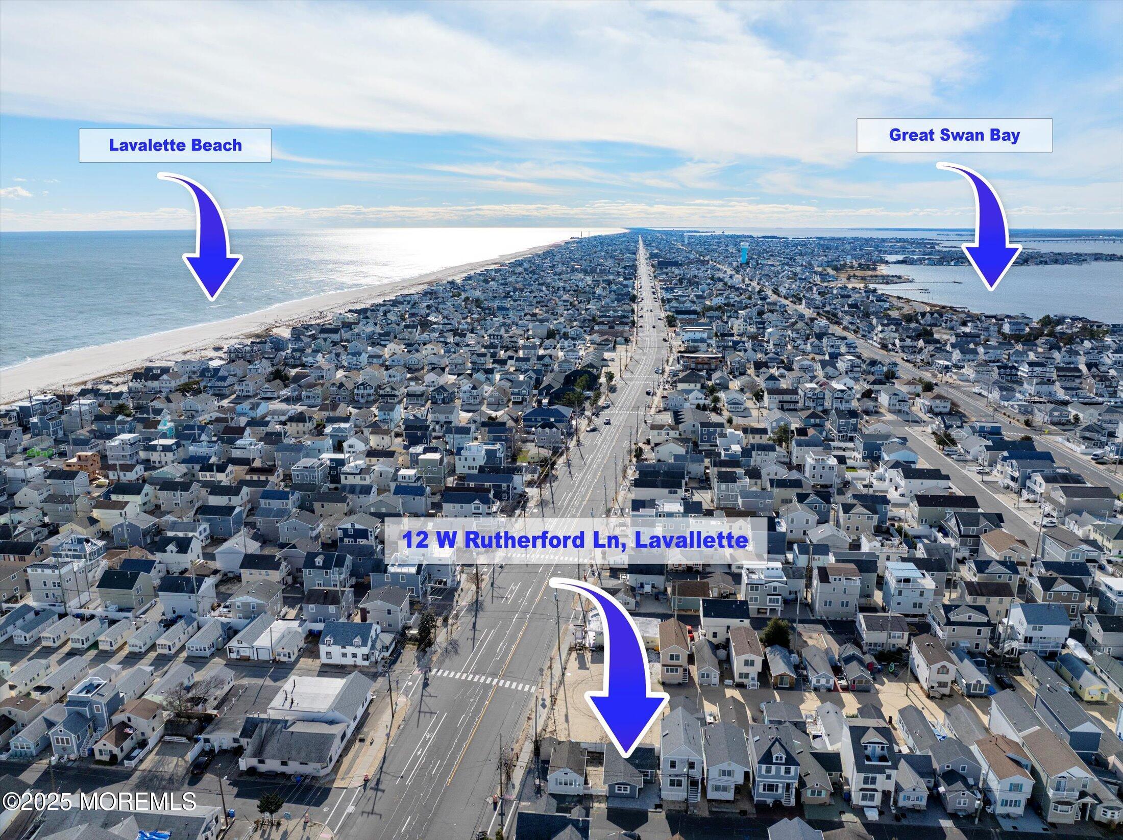 12 West Rutherford Lane Lavallette, NJ 08735 - Photo 2 of 38 02-Aerial