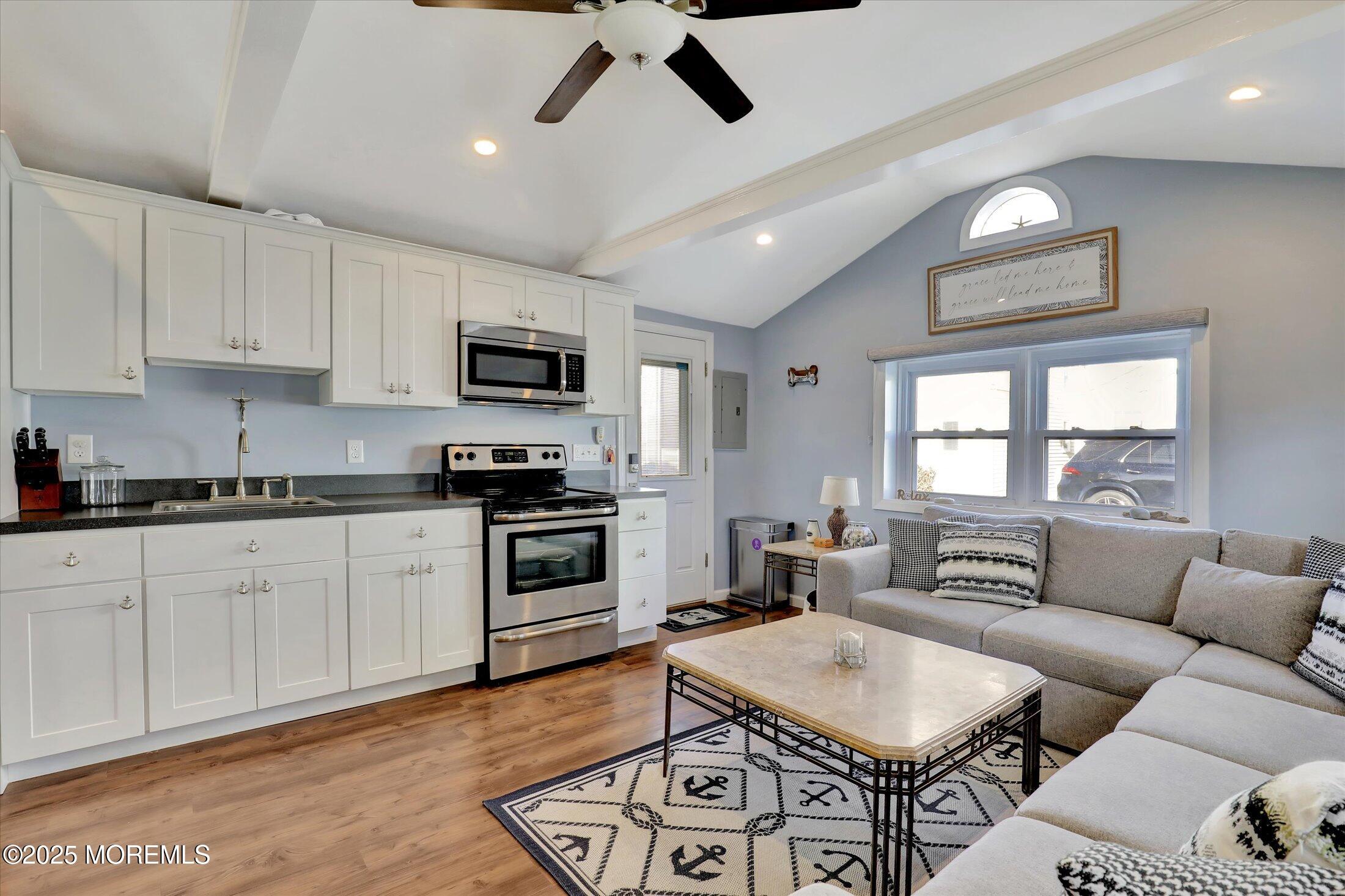 12 West Rutherford Lane Lavallette, NJ 08735 - Photo 21 of 38 17-Family Room and Kitchen