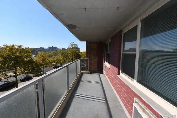a view of balcony