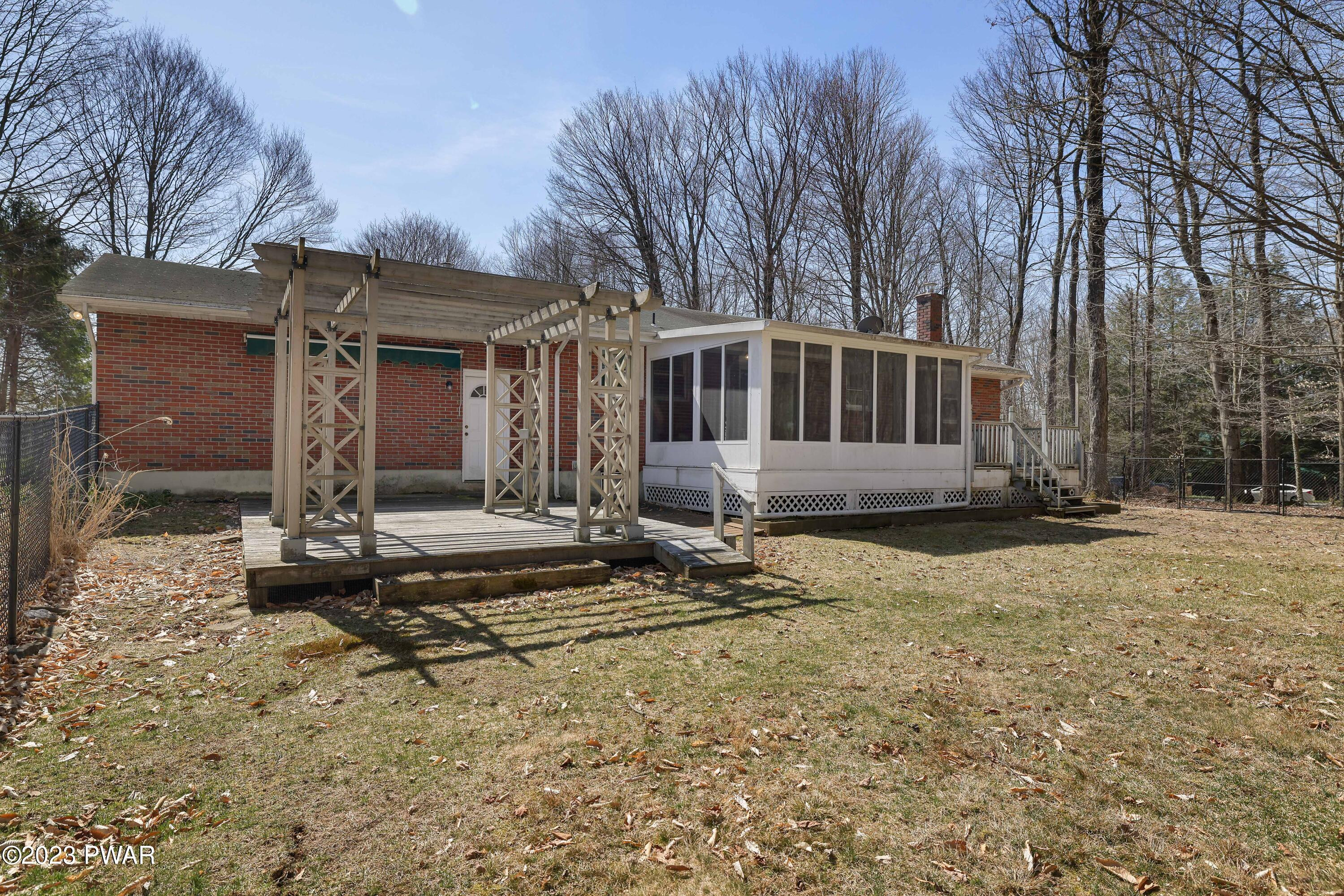 141 Lake In The Clouds Road Canadensis, PA 18325 - Photo 35 of 57 Fenced in Yard