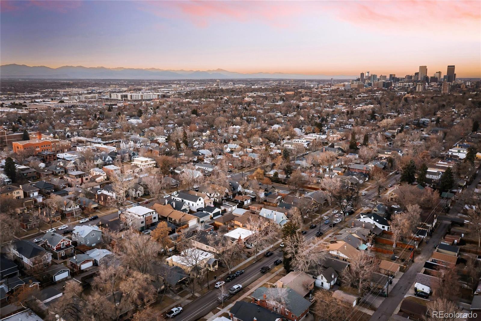 747 South Emerson Street Denver, CO 80209 - Photo 2 of 48 an aerial view of multiple house
