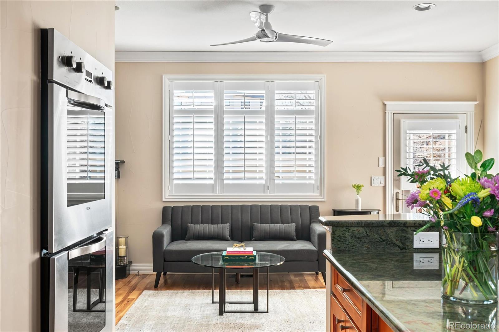747 South Emerson Street Denver, CO 80209 - Photo 8 of 48 a living room with furniture and a potted plant