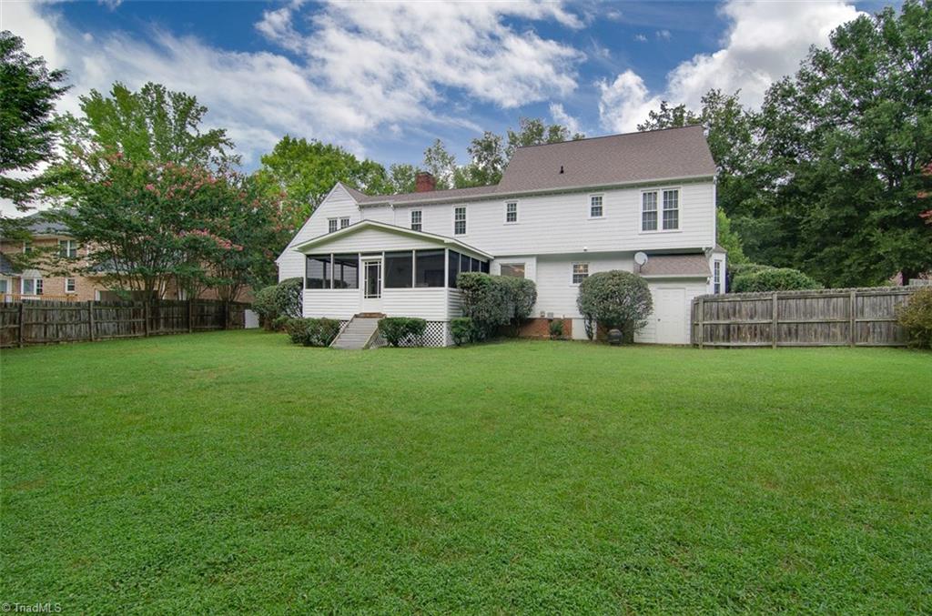 1507 Heathcliff Road High Point, NC 27262 - Photo 28 of 30 Gorgeous, Fenced & Level Backyard has another Storage Shed Attached to the House PLUS a Large Separate Shed.
