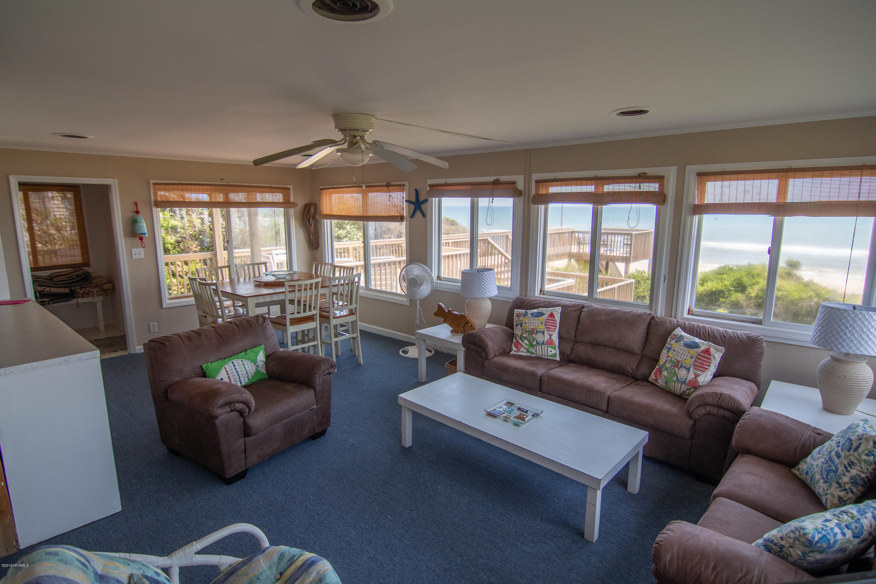 1817 Salter Path Road Indian Beach, NC 28512 - Photo 8 of 24 Living Room