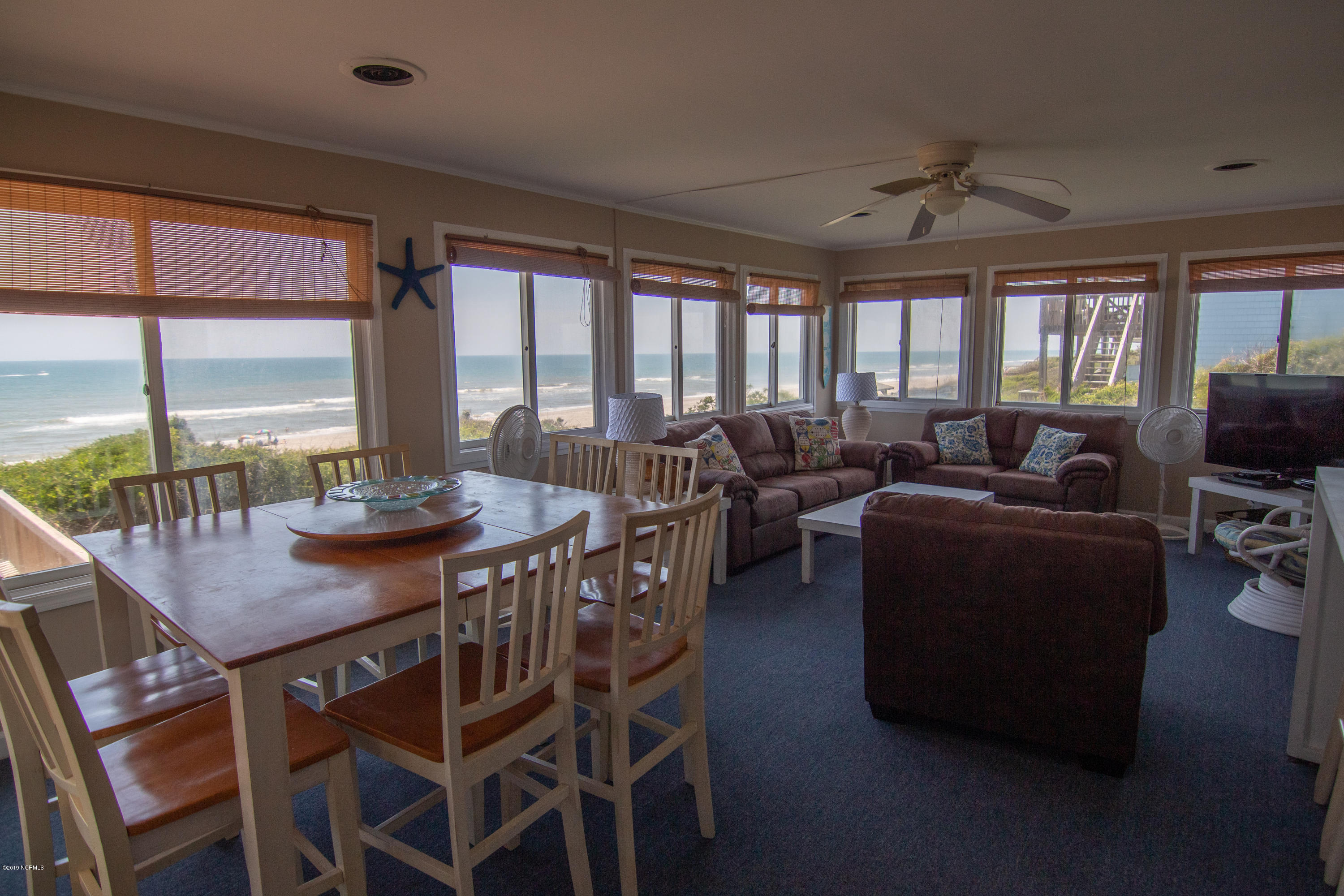 1817 Salter Path Road Indian Beach, NC 28512 - Photo 9 of 24 Living Room