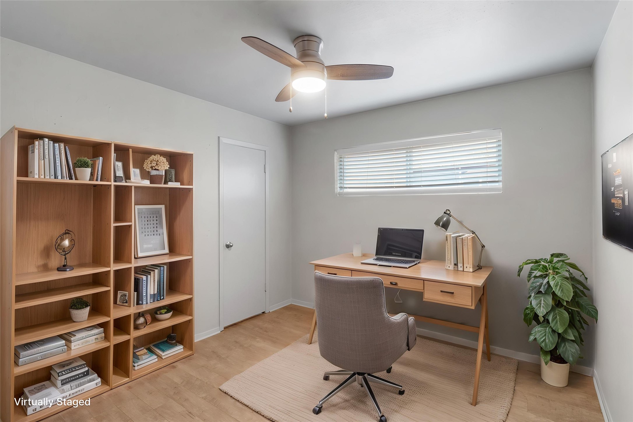 3924 West Alabama Street, Unit 4 Houston, TX 77027 - Photo 18 of 32 This is a staged view to show how you could make one of the secondary bedrooms a office.
