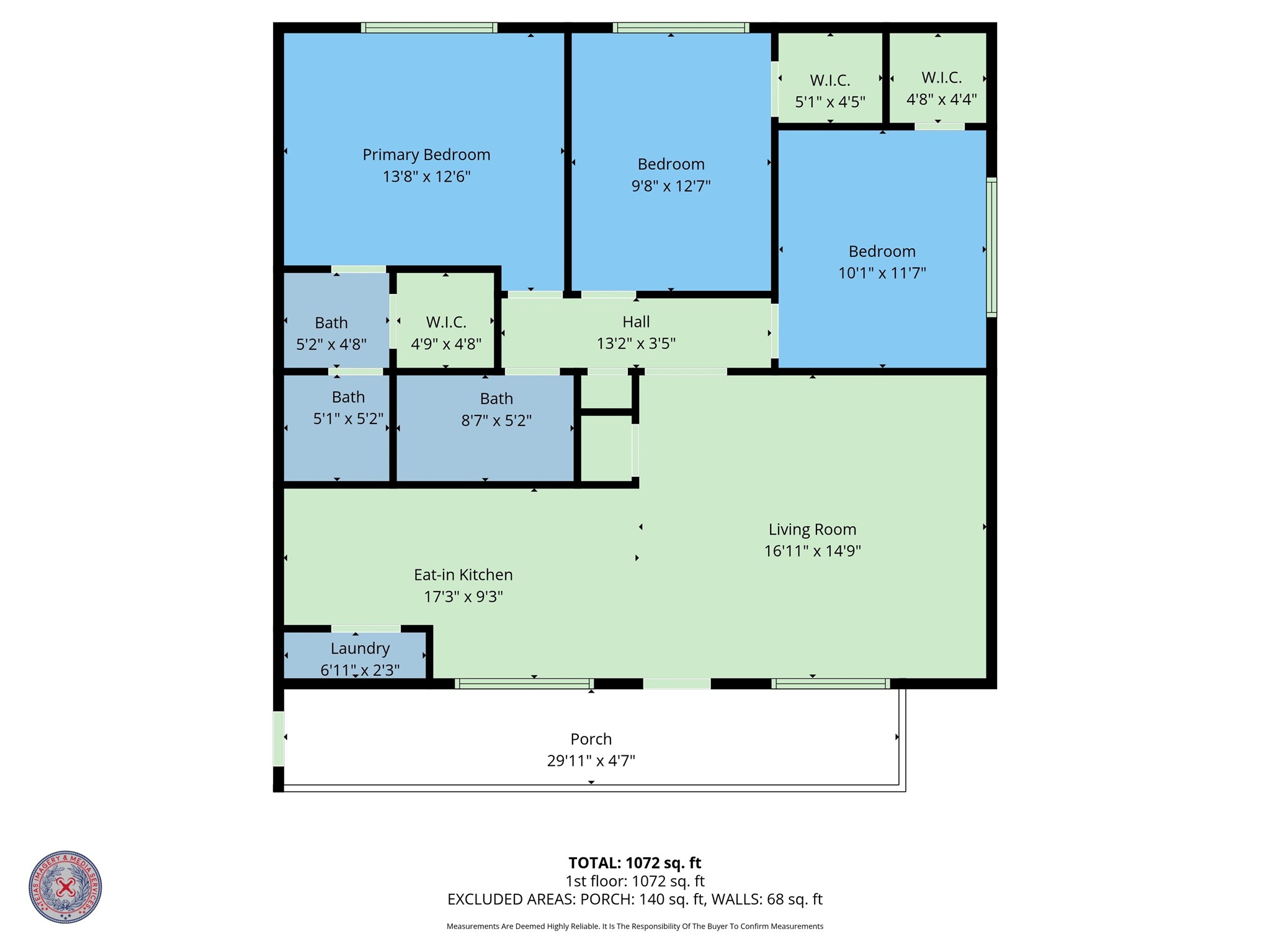 3924 West Alabama Street, Unit 4 Houston, TX 77027 - Photo 32 of 32 Look at this great layout. This is a rare 3 bedroom!