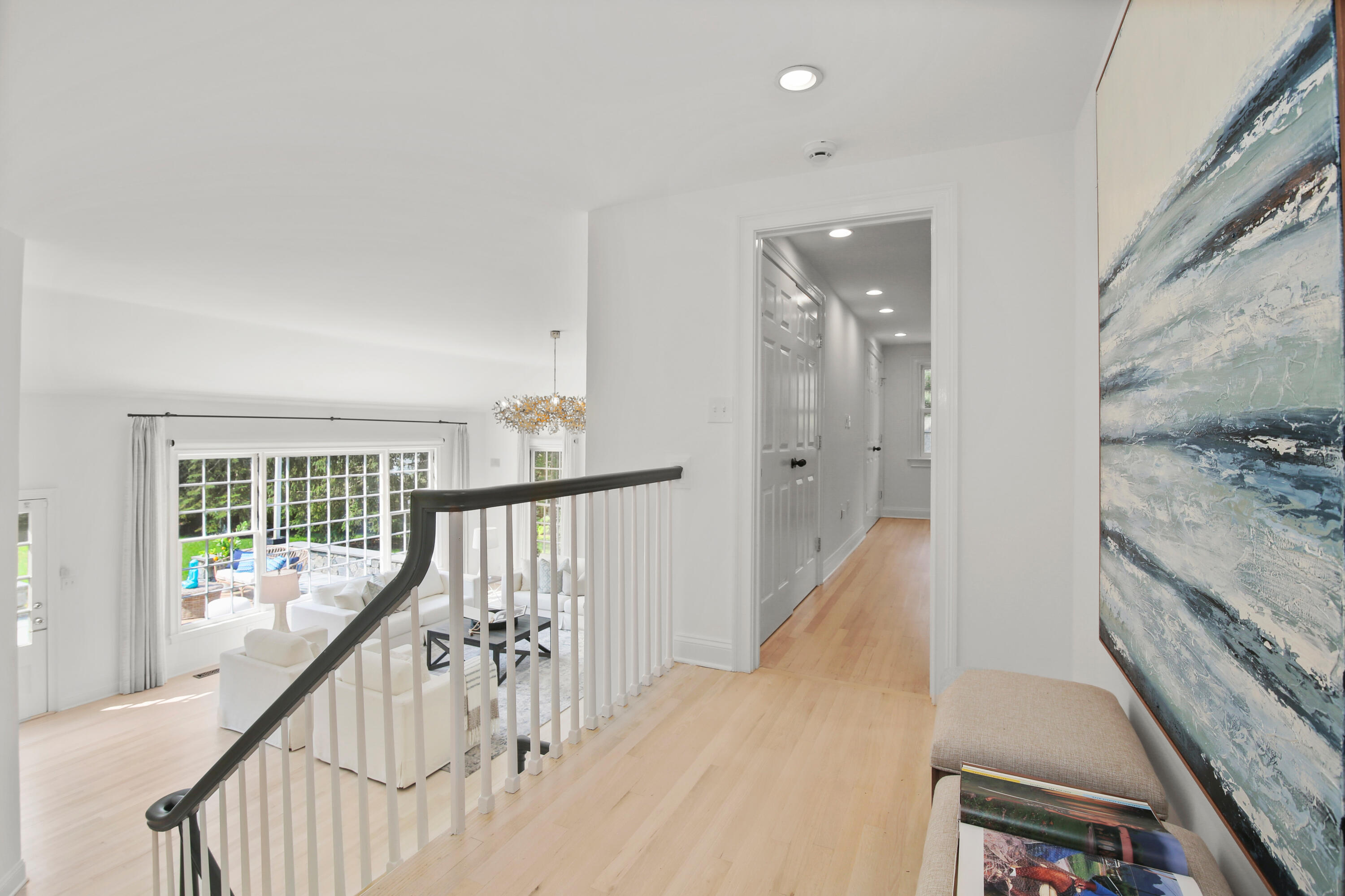 114 Colony Road Darien, CT 06820 - Photo 17 of 40 a view of a hallway view with staircase