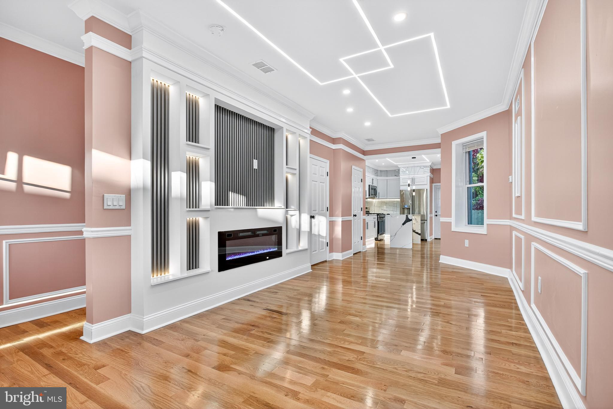 5421 Kingsessing Avenue Philadelphia, PA 19143 - Photo 6 of 39 a view of a livingroom hardwood floor and living room