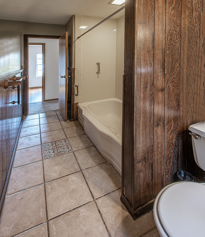 21 Dwight Street Hatfield, MA 01038 - Photo 14 of 24 a bathroom with a toilet and a shower